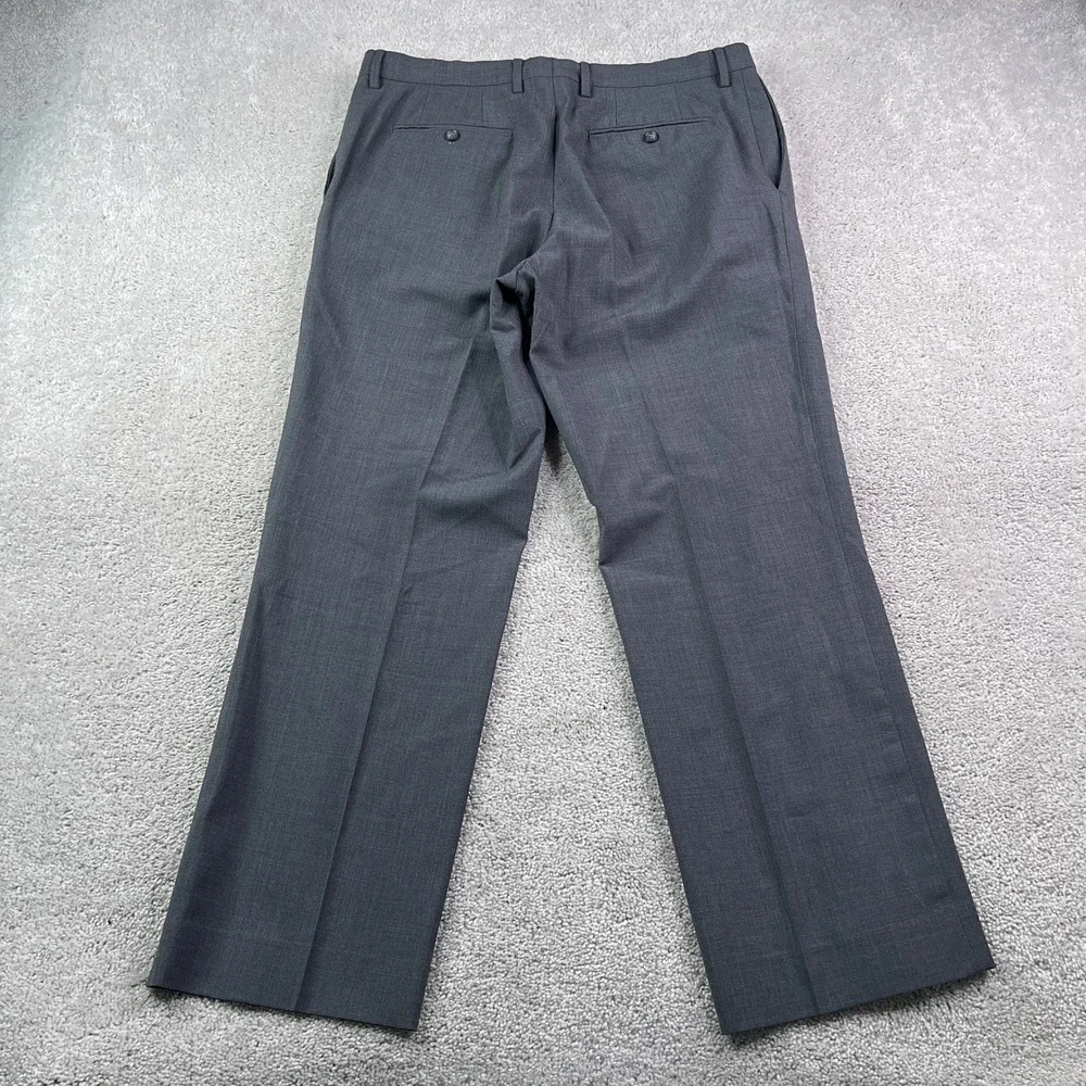 Banana Republic Pants Mens 34x30 Grey Classic Fit Stretch Wool Business Trousers